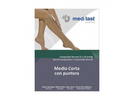 Imagen del producto Medilast Media corta cn puntera beig ts